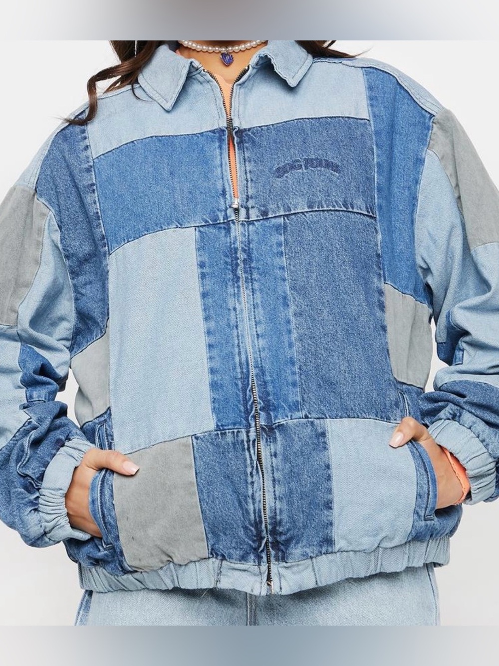 Billy Patchwork Denim Jacket
